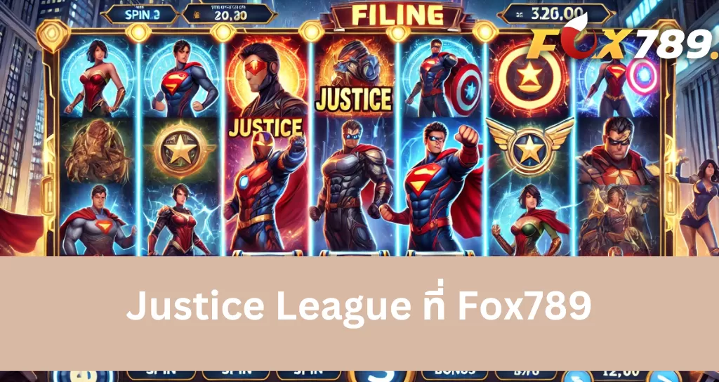 เคล็ดลับในการเล่นเกม Justice League ที่ Fox789