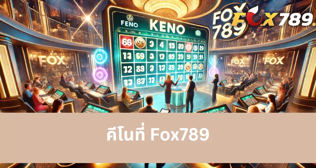 แนะนำสั้น ๆ เกี่ยวกับคีโนที่พอร์ทัลเกม Fox789