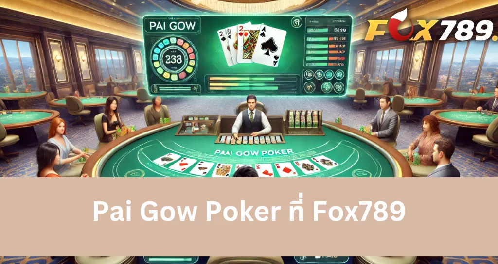 ข้อดีของการเล่น Pai Gow Poker ที่พอร์ทัลเกม Fox789