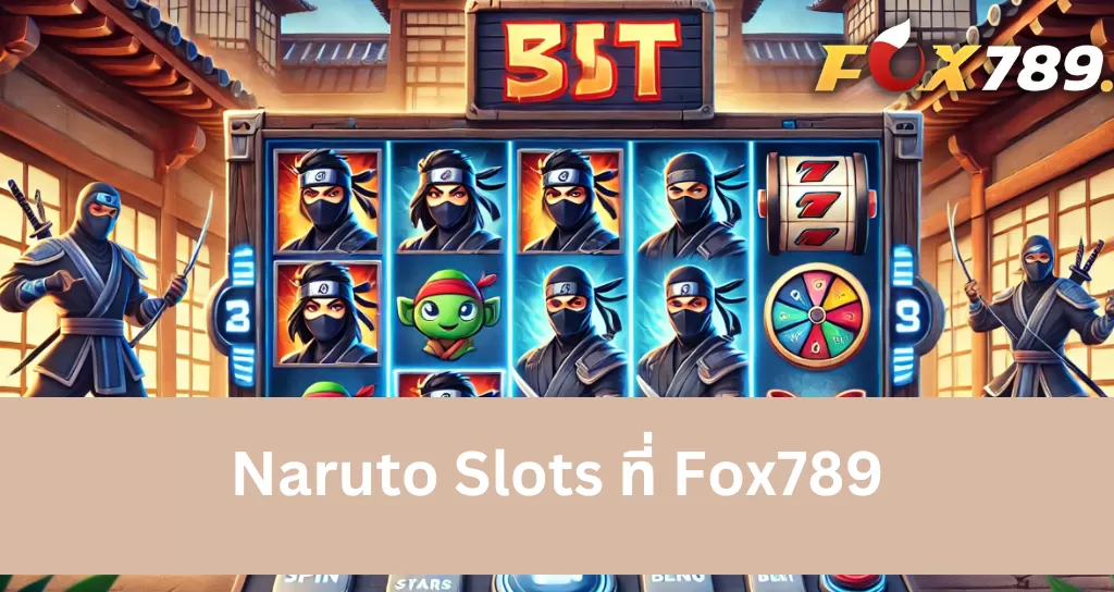 เกม Naruto Slots ที่ fox789 มีคุณสมบัติเด่นดังต่อไปนี้: