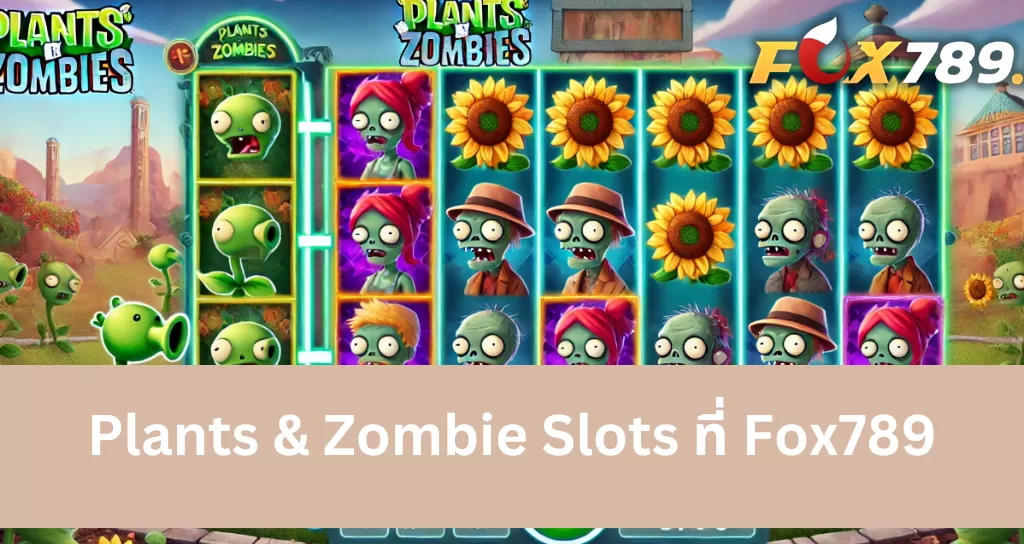 กฎการชนะรางวัลใน Plants & Zombie Slots ที่ Fox789