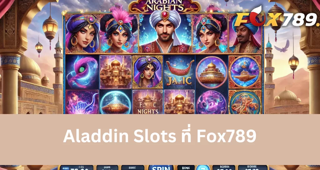 ควรระวังอะไรบ้างเมื่อเข้าร่วมเล่น Aladdin Slot ที่ Fox789?